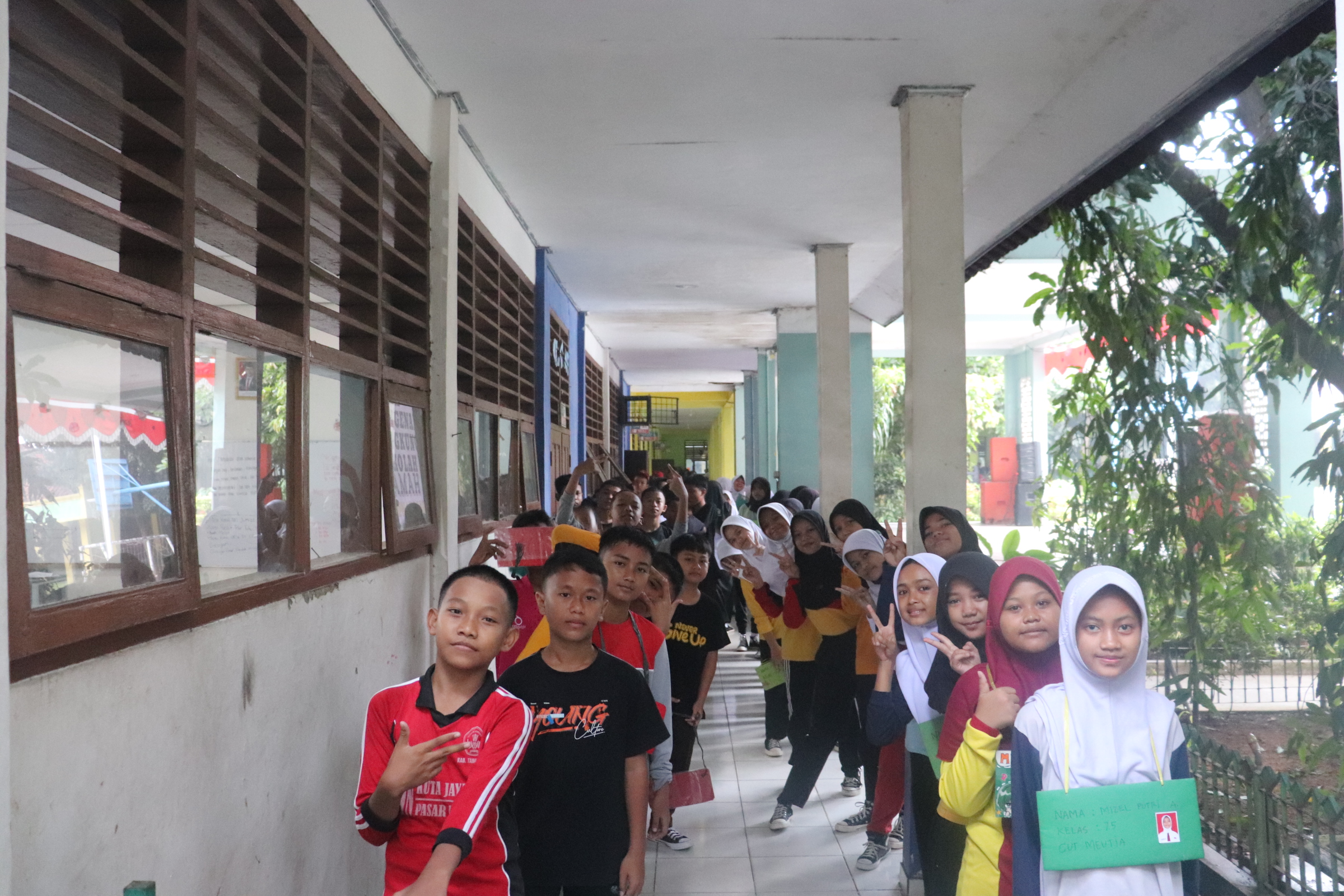 SMPN 1 Pasarkemis Sambut Siswa Baru dengan